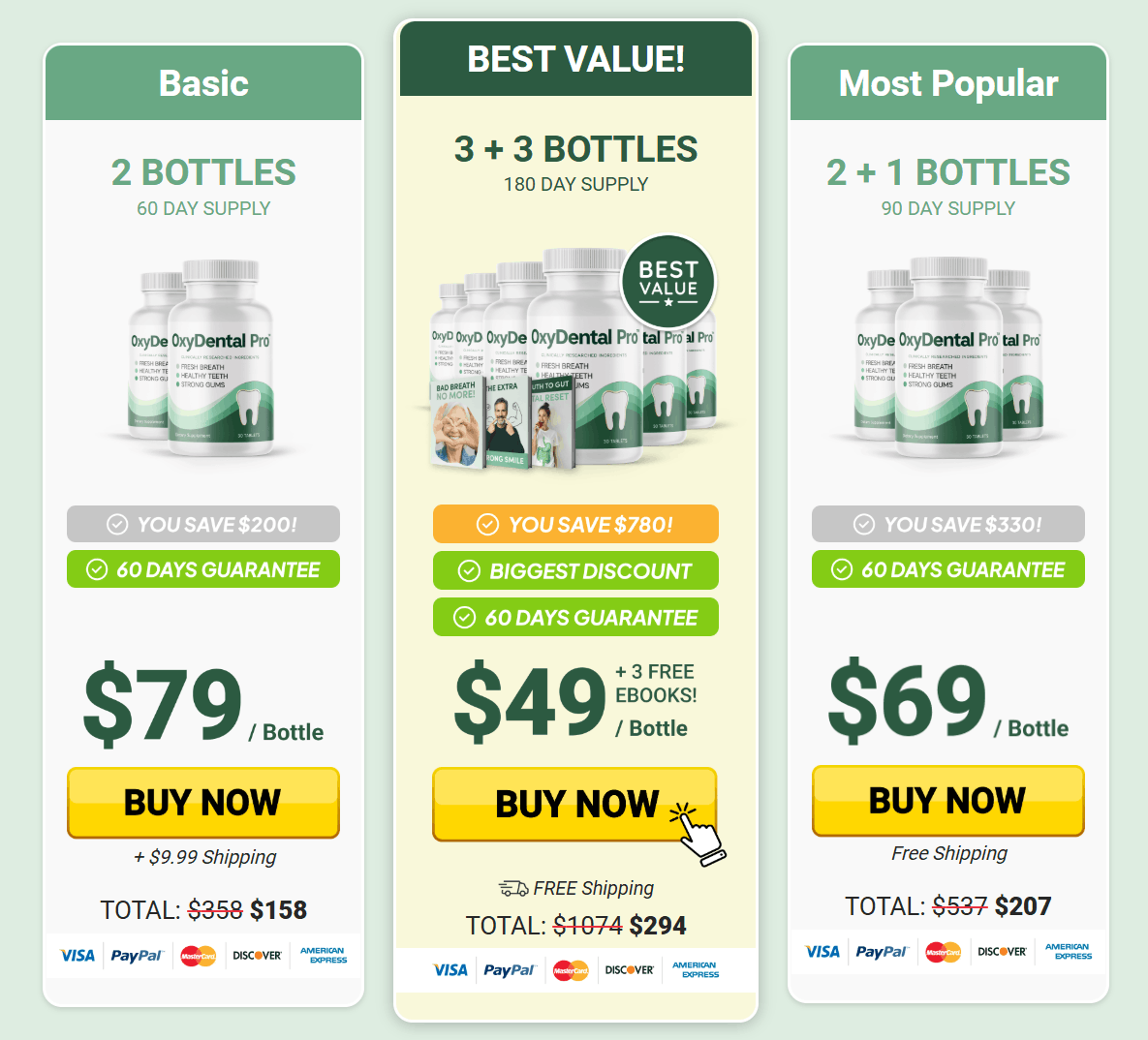 Oxydental Pro discount